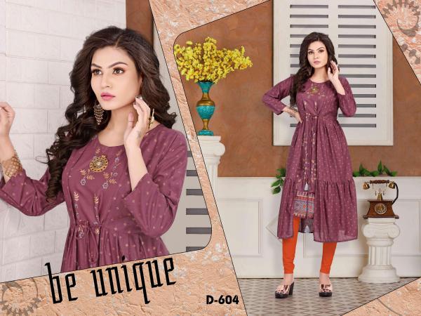 Tamaana Fancy Rayon Long Kurti 